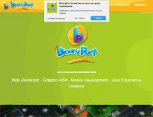 Tablet Screenshot of binaryport.com